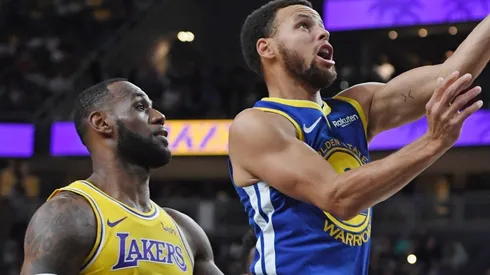 LeBron's Lakers and Stephen Curry's Warriors will hog the spotlight again in the 2021-2022 NBA season. (Getty)