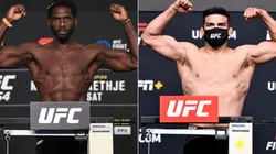 Jared Cannonier (left) and Kelvin Gastelum (Getty).