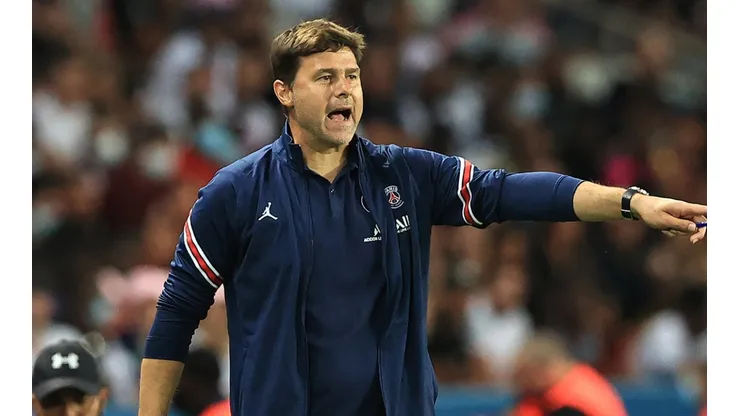 PSG coach Mauricio Pochettino. (Getty)