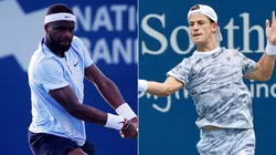 Frances Tiafoe (left) and Diego Schwartzman (Getty).