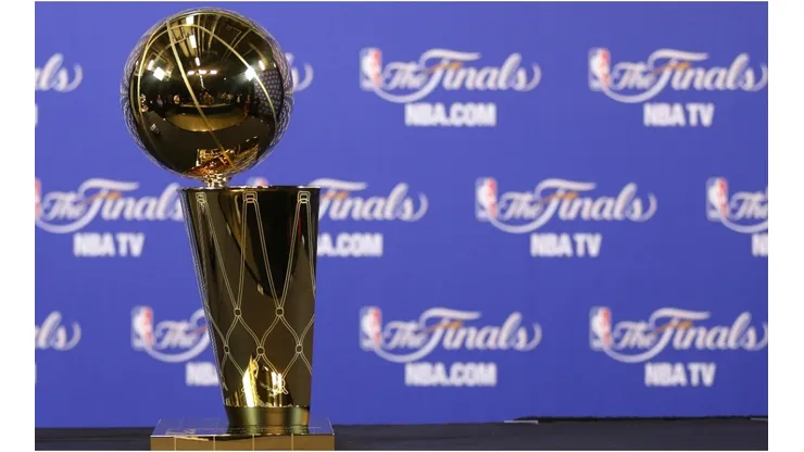 Larry O'Brien Trophy. (Getty)