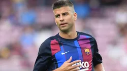 Gerard Pique has shared his opinion on who should take Barcelona's number 10 jersey after Lionel Messi. (Getty)