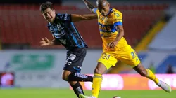 Fernando Madrigal of Queretaro (left) and Luis Quiñones of Tigres UANL (right) (Getty)
