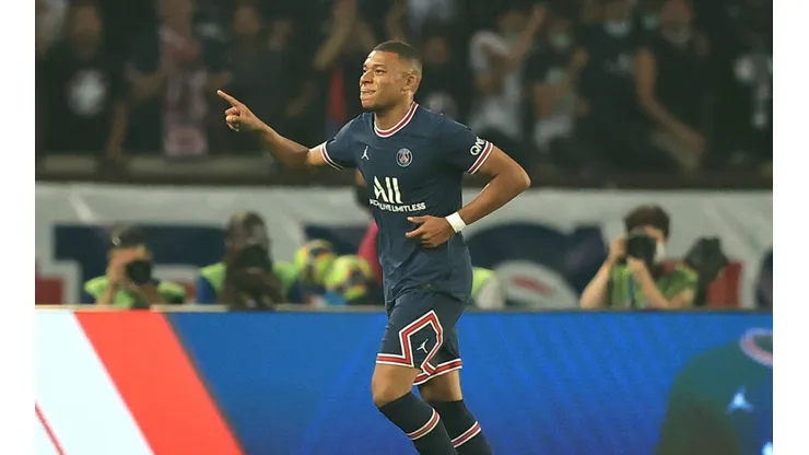 Kylian Mbappé scored a brace against Strasbourg (Getty).