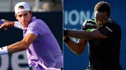 John Isner and Gael Monfils will clash for a place in the semifinals of the ATP Toronto Masters 2021. (Getty)