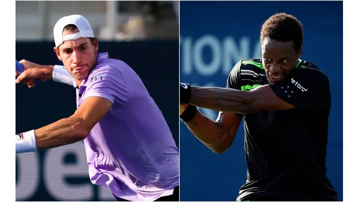 John Isner and Gael Monfils will clash for a place in the semifinals of the ATP Toronto Masters 2021. (Getty)