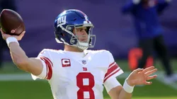 Daniel Jones of the New York Giants won't be available for this game. (Getty)