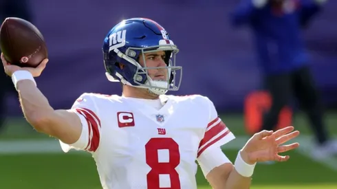 Daniel Jones of the New York Giants won't be available for this game. (Getty)