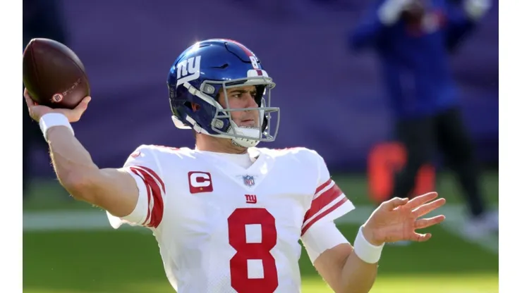 Daniel Jones of the New York Giants won't be available for this game. (Getty)