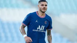 Mauro Icardi would start again for PSG after scoring against Troyes in the opening round of the Ligue 1 2021-2022. (Getty)