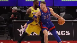 Blake Griffin vs. the Lakers. (Getty)