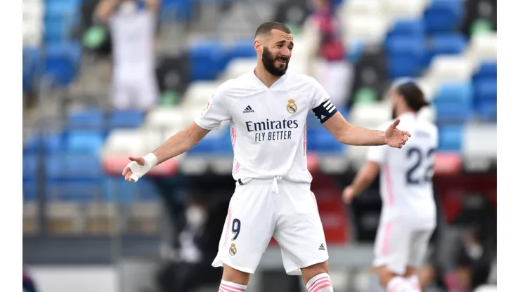 Karim Benzema of Real Madrid. (Getty)