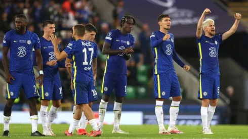 Chelsea won the 2021 UEFA Super Cup on penalties against Villarreal. (Getty)