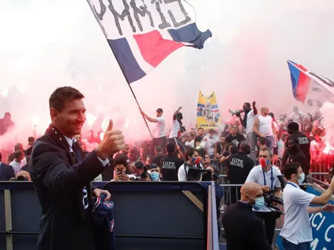 Messi unleashes chaos in Paris: some fanatics clash with police outside PSG stadium