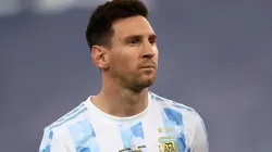 Lionel Messi will begin a new adventure in PSG following the 2021 Copa America success with Argentina. (Getty)