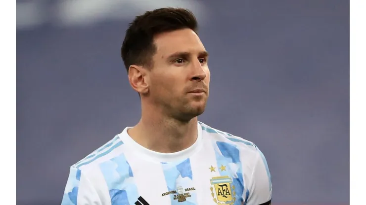 Lionel Messi will begin a new adventure in PSG following the 2021 Copa America success with Argentina. (Getty)