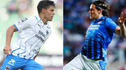 Alfonso Gonzalez of Monterrey (left) and Santiago Gimenez of Cruz Azul (Getty).