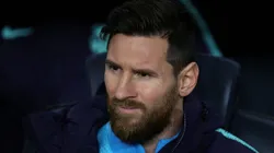 Lionel Messi was announced by PSG with the No. 30 jersey. (Getty)