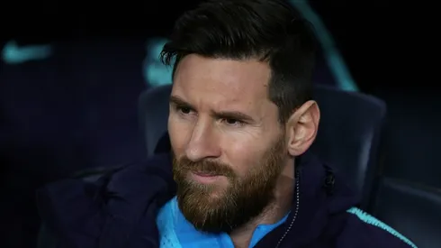 Lionel Messi was announced by PSG with the No. 30 jersey. (Getty)