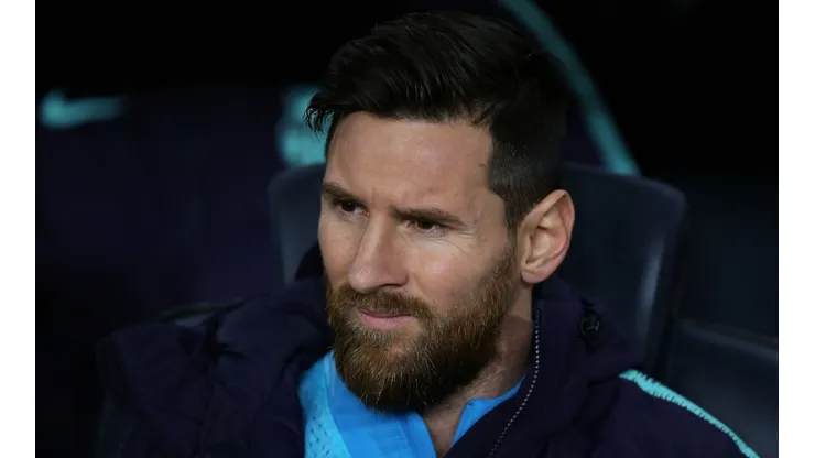 Lionel Messi was announced by PSG with the No. 30 jersey. (Getty)