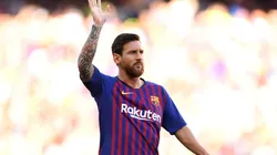 Lionel Messi won't play for FC Barcelona in 2021-2022. (Getty)