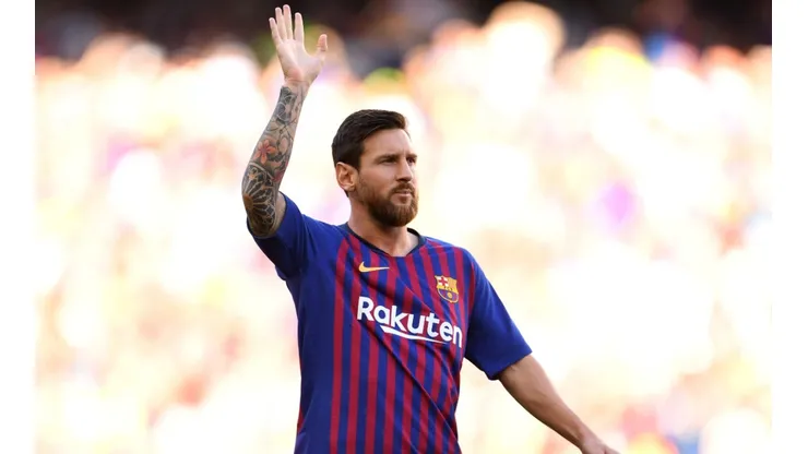 Lionel Messi won't play for FC Barcelona in 2021-2022. (Getty)