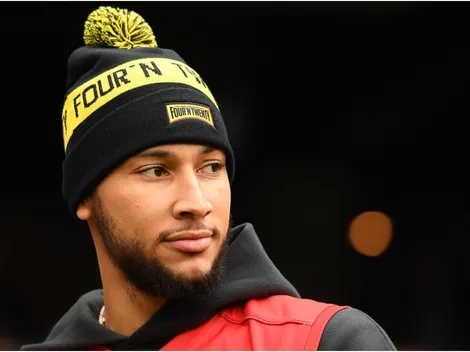 Ben Simmons reacts to Australia's Olympic medal amid trade speculation