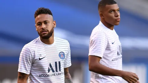 Lionel Messi joined Neymar and Kylian Mbappe in a mighty PSG squad. (Getty)