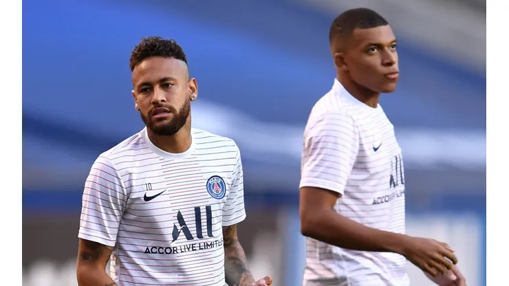 Lionel Messi joined Neymar and Kylian Mbappe in a mighty PSG squad. (Getty)