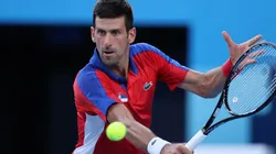 Novak Djokovic at the Tokyo 2020 Olympic Games (Getty).