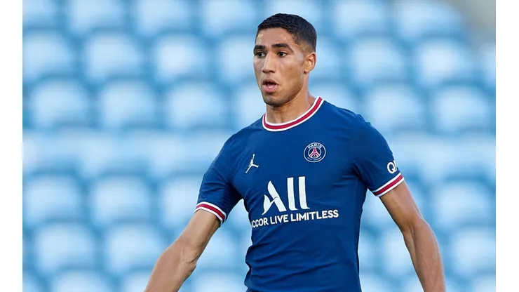 Achraf Hakimi of Paris Saint Germain (Getty).