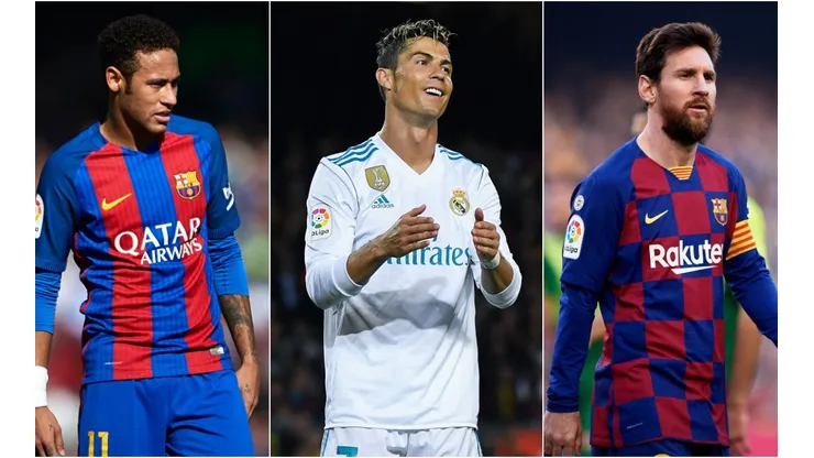 Neymar, Cristiano Ronaldo, and Lionel Messi have stolen the show over the last few years in La Liga. (Getty)