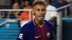 Neymar in action with Barcelona. (Getty)