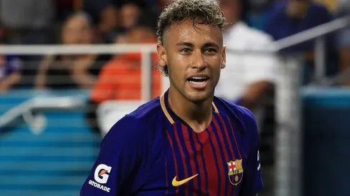 Neymar in action with Barcelona. (Getty)