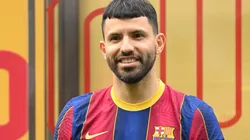 Sergio Aguero won't be playing alongside Lionel Messi in Barcelona. Will Kun stay anyways? (Getty)