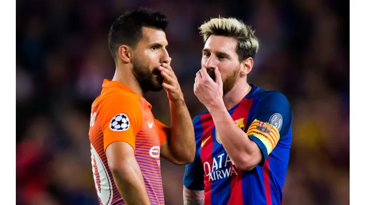 Sergio Aguero joined Barcelona aiming to meet with Lionel Messi, but his friend won't continue at the Spanish giants. (Getty)