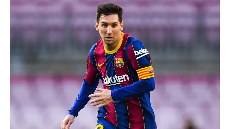 Lionel Messi hasn't signed a new contract with Barcelona. (Getty)