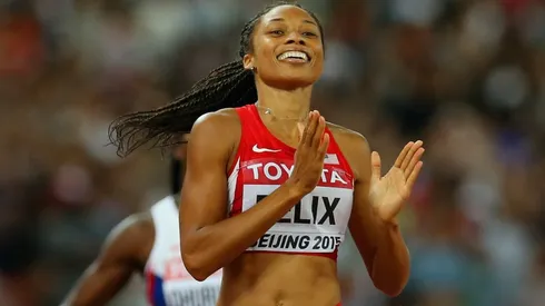 Allyson Felix of the United States (Getty).