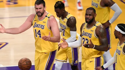 Los Angeles Lakers. (Getty)