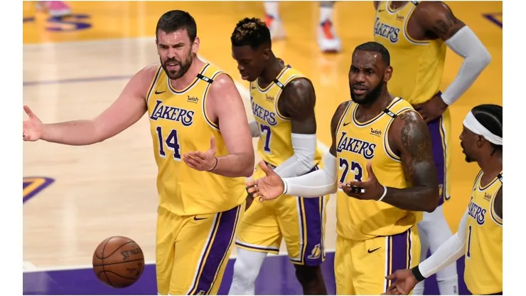 Los Angeles Lakers. (Getty)