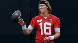 Fans are eager to watch No. 1 overall pick Trevor Lawrence in action with the Jaguars at the 2021 NFL Preseason. (Getty)