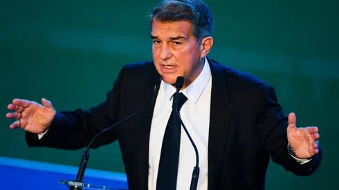 FC Barcelona president Joan Laporta. (Getty)
