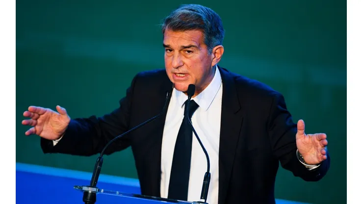 FC Barcelona president Joan Laporta. (Getty)