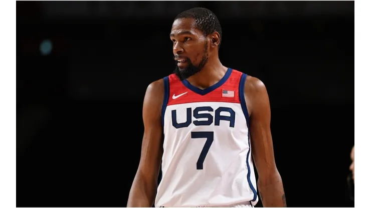 Kevin Durant playing for Team USA. (Getty)