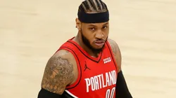 Carmelo Anthony will reportedly join the Lakers for the 2021/22 NBA season. (Getty)