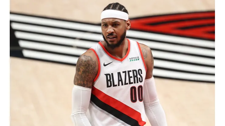 Carmelo Anthony is reportedly signing a contract to join the Los Angeles Lakers in 2021 NBA free agency. (Getty)
