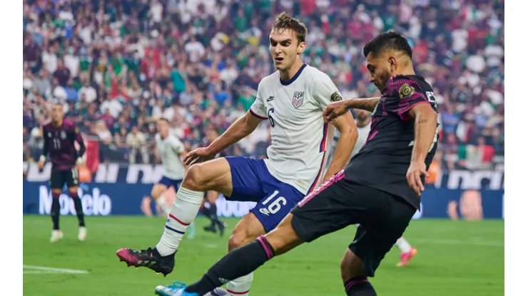 The United States and Mexico faced off in the 2021 Gold Cup final (Twitter: @GoldCup)