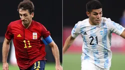 Mikel Oryazabal of Spain (left) and Carlos Valenzuela of Argentina (Getty).