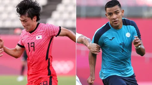 Yoonseong Kang of South Korea (left) and José Reyes of Honduras (Getty).