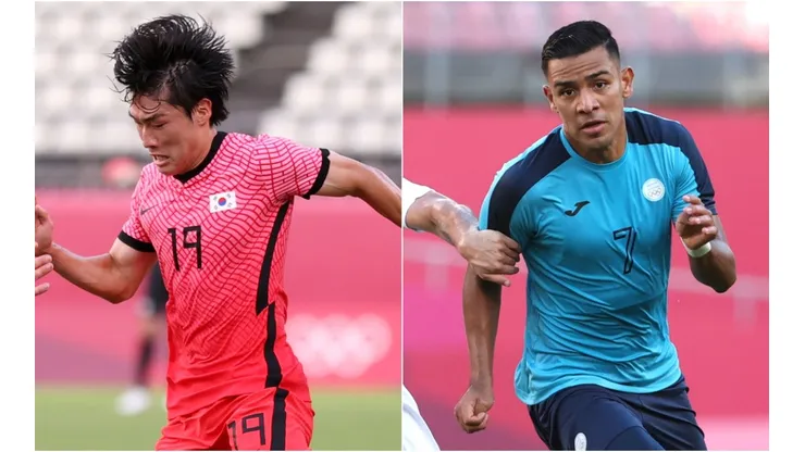 Yoonseong Kang of South Korea (left) and José Reyes of Honduras (Getty).